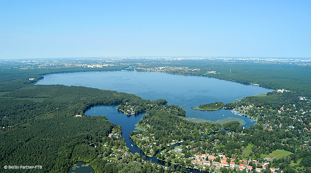 Einer der größten Seen Berlins ist der Müggelsee