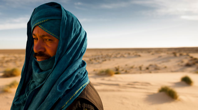 Tuareg in der Wüste